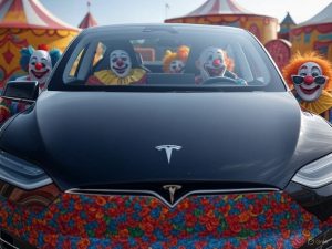 Elon Musk and the Tesla Shitshow: A Clown Car Crash in Slow Motion