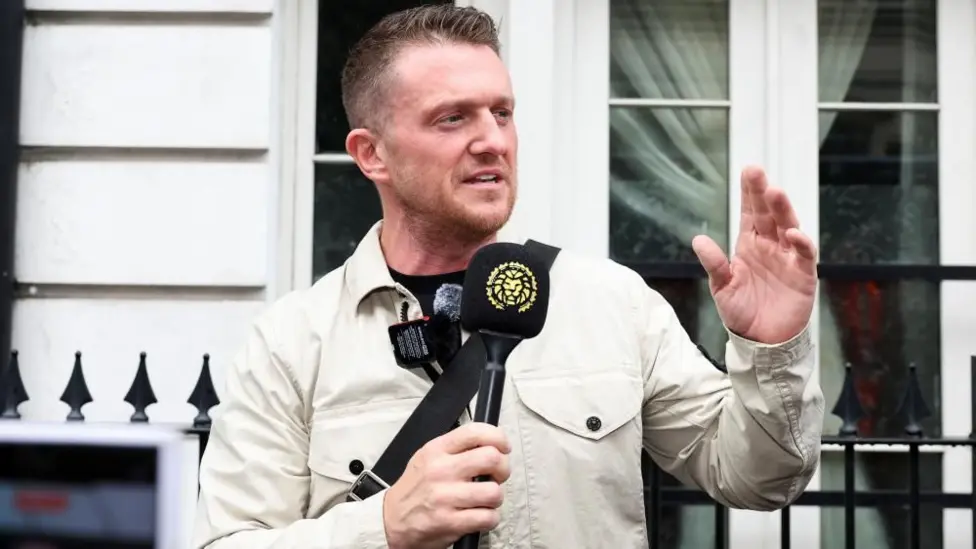 Tommy Robinson at it again