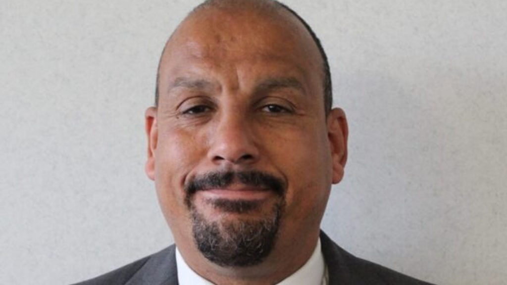 Kent councillor Ricky Jones spoke at a protest in Walthamstow