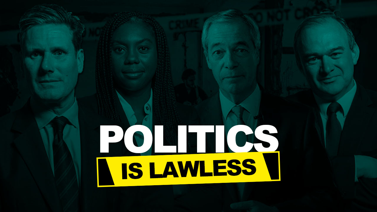 Politics is lawless
